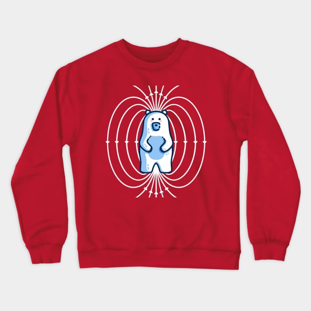 Polar Bear Pun Crewneck Sweatshirt by freeves